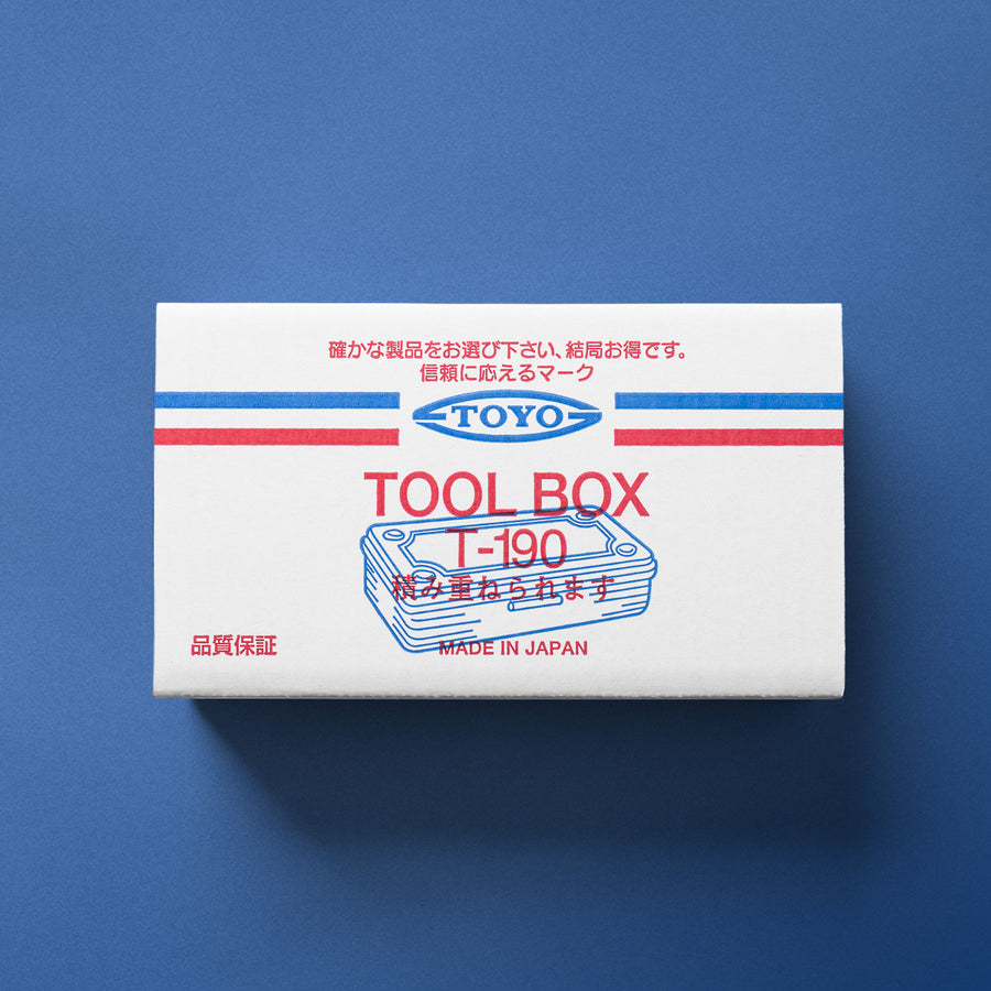 TOYO Trunk Shape Toolbox T-190 JI (Japanese Indigo)