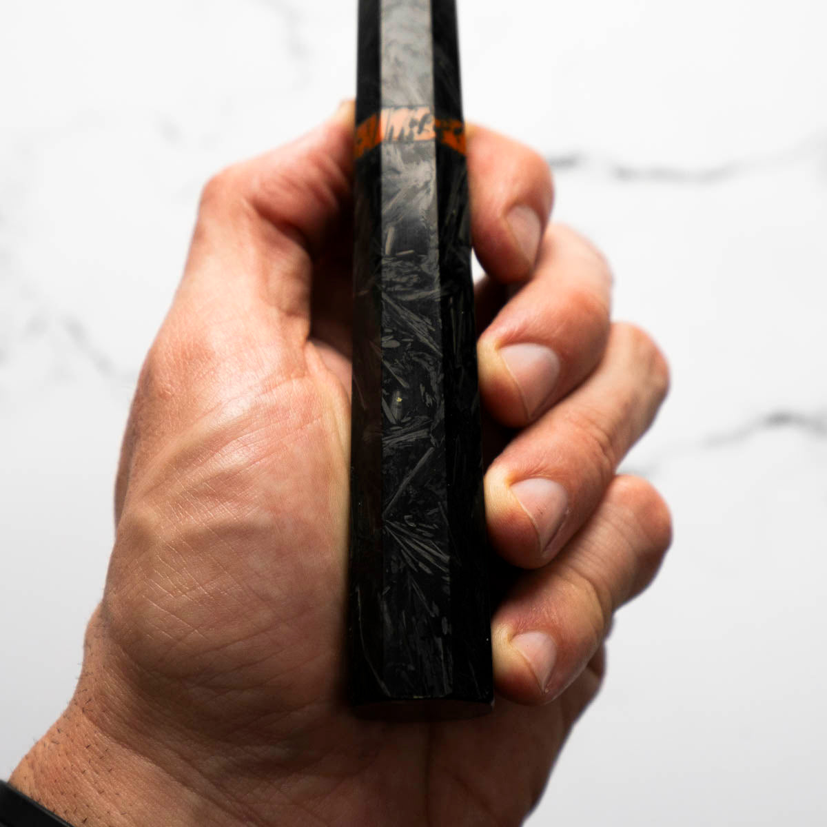 Yoshikane (Hatsukokoro) SKD Nashiji Nakiri 165mm - Carbon Fibre