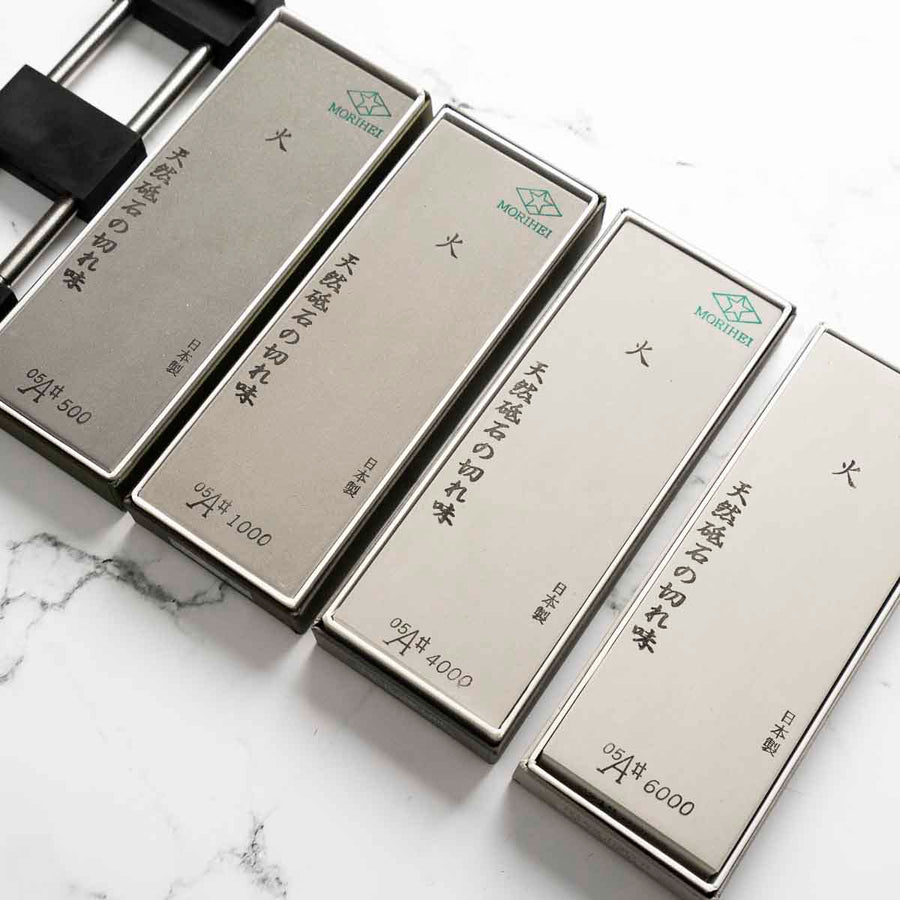 Morihei Hishiboshi 500/1000/4000/6000 Whetstone Bundle