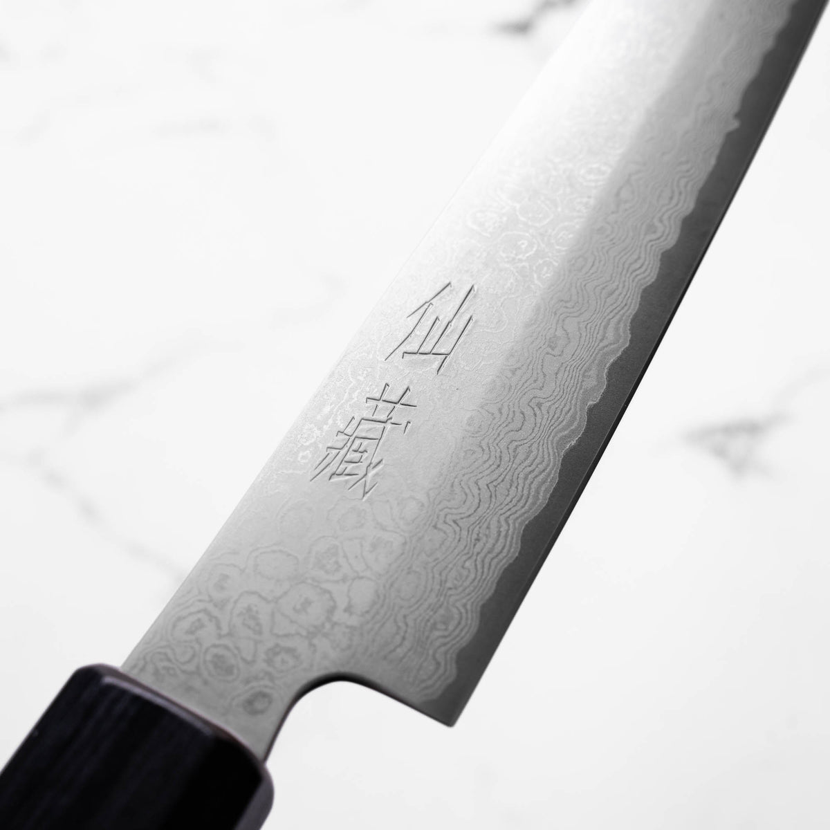 Senzo Black VG10 Damascus Yanagiba 210mm