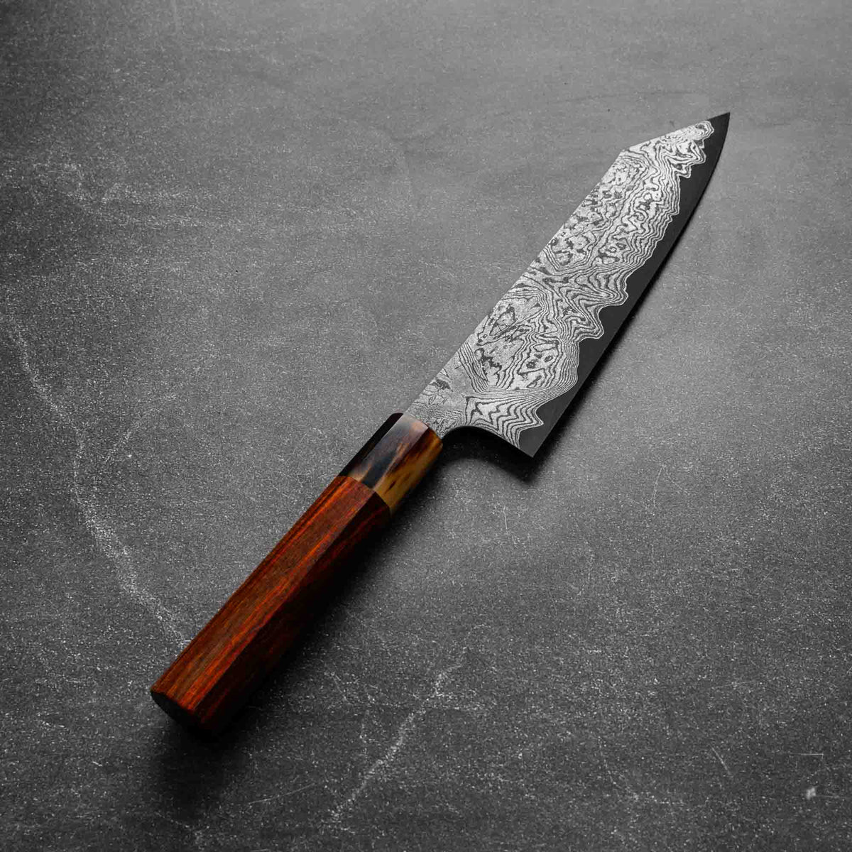 Hatsukokoro x Nigara Hamono VGXEOS Kiritsuke 210mm - Siamese Rosewood
