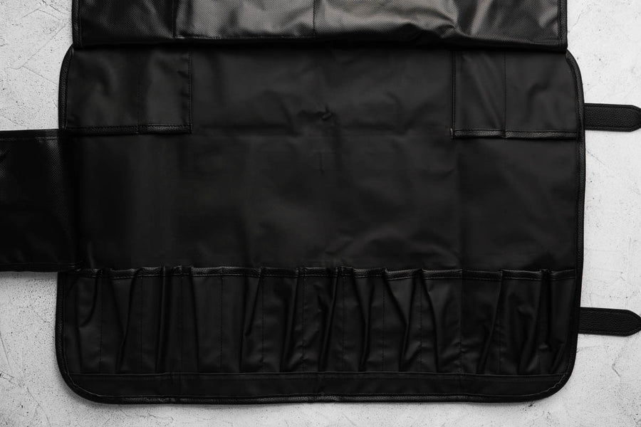 Porter 17 Pocket Polymer Leather Trim Knife Bag