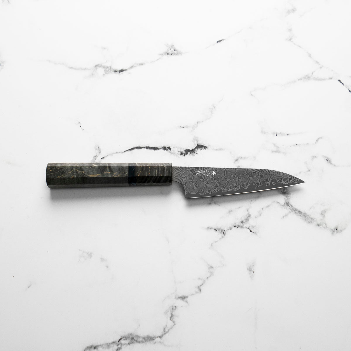 Nigara Hamono SG2 "Raindrop" Damascus Petty 120mm