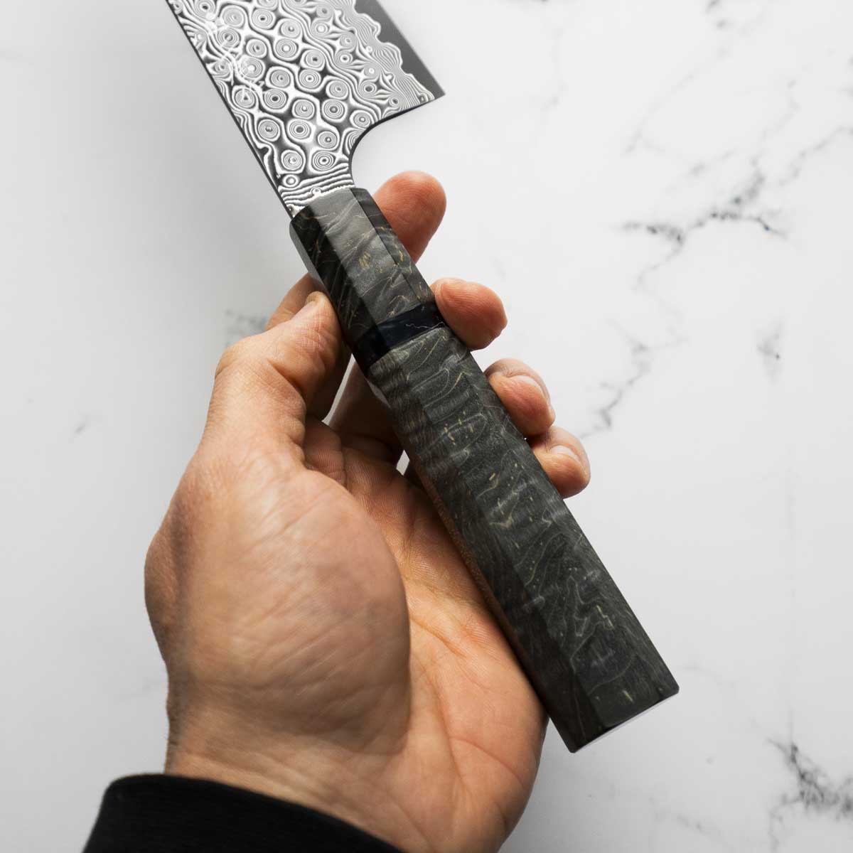 Nigara Hamono SG2 Raindrop Damascus Gyuto 210mm