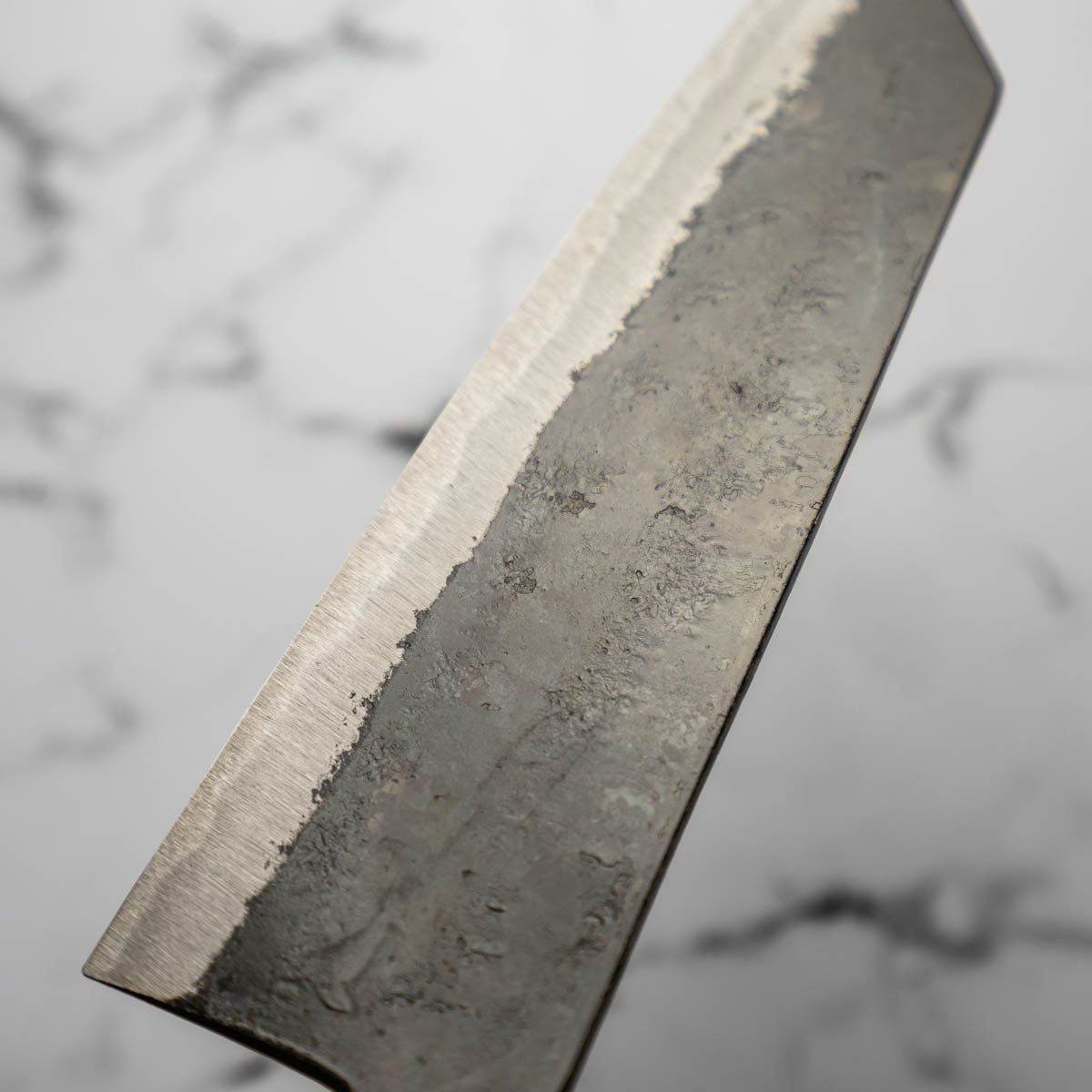 Hatsukokoro Kurokuma Blue 2 Kurouchi Bunka 165mm - Ebony
