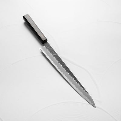 Tsunehisa Kurouchi Tsuchime Blue Super Sujihiki 270mm - Ebony