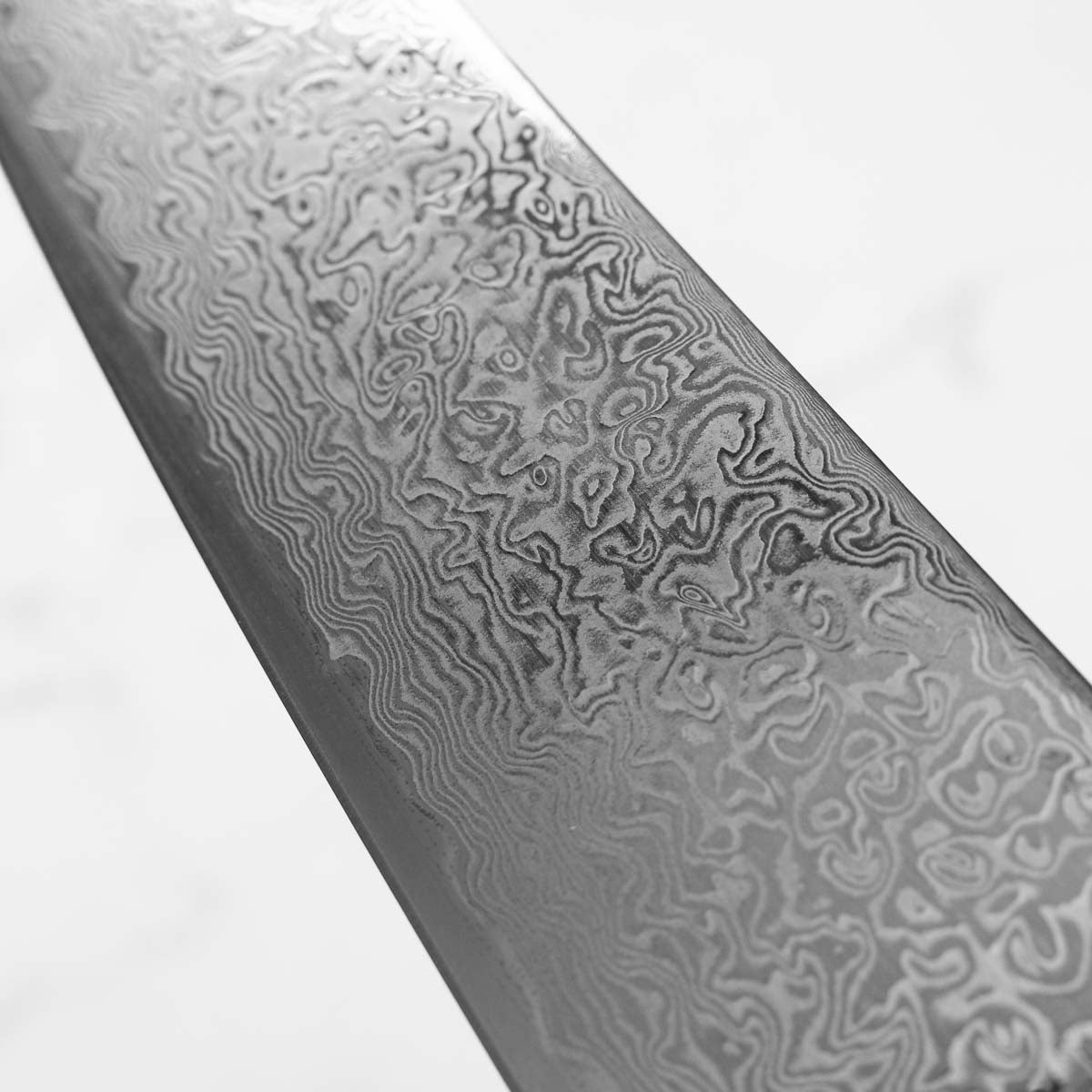 Tsunehisa SRS13 Damascus Gyuto 240mm - Black Oak