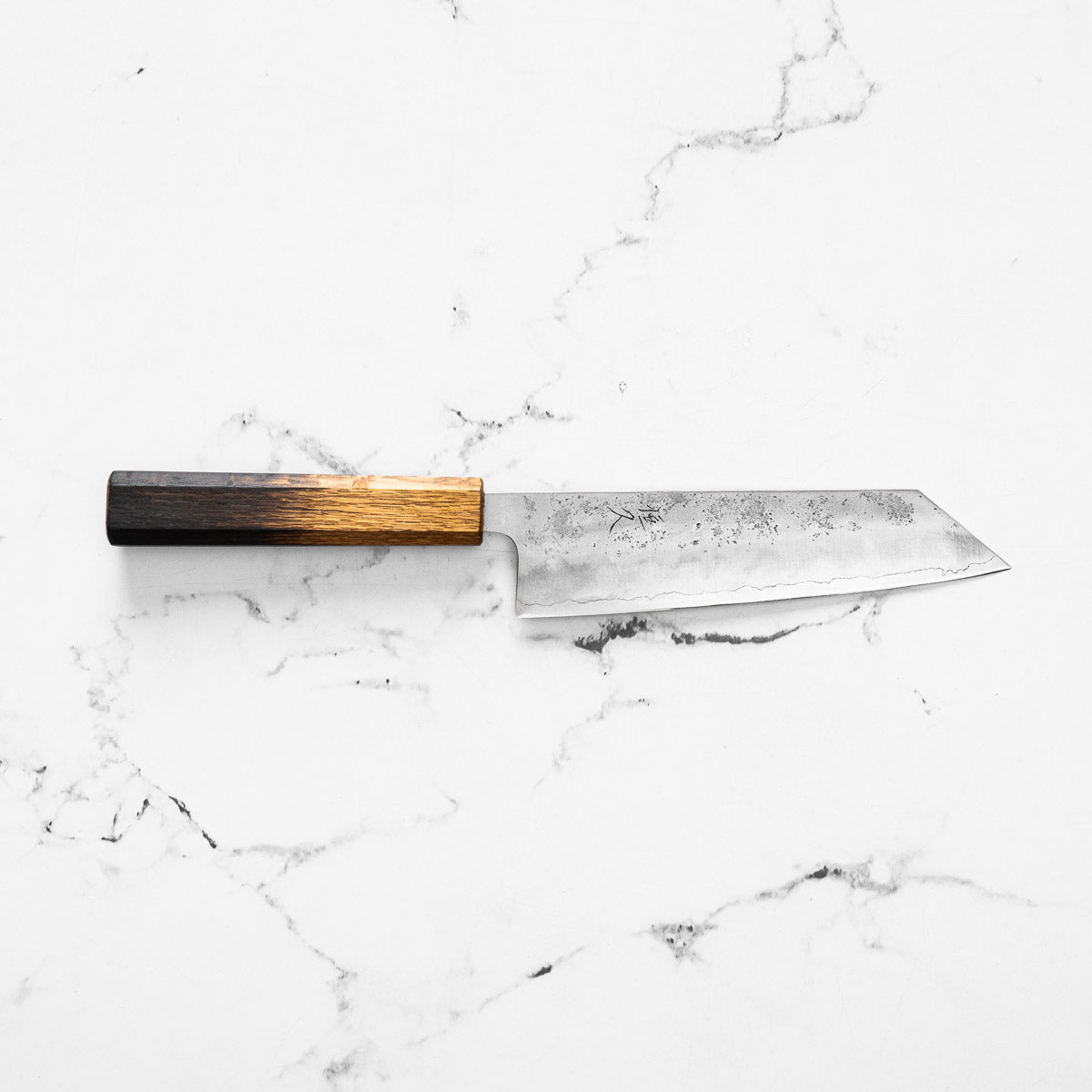 Tsunehisa Ginsan Nashiji Bunka 165mm - Burnt Oak