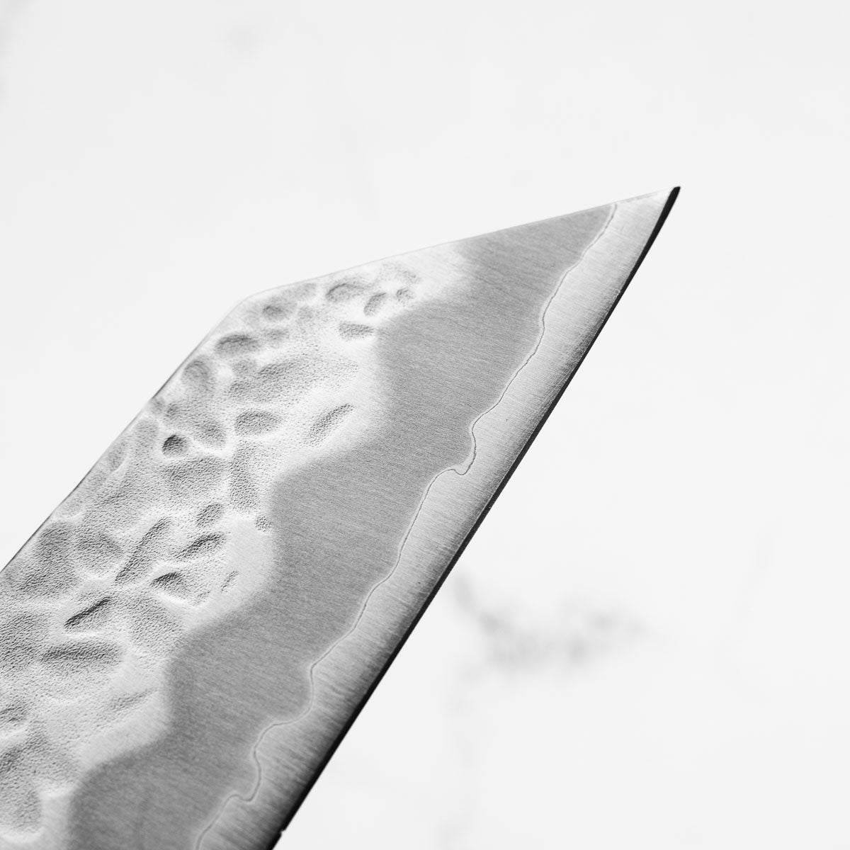 Tsunehisa Shiro Kumo White 1 SS Clad Tsuchime Bunka 165mm - Black Oak