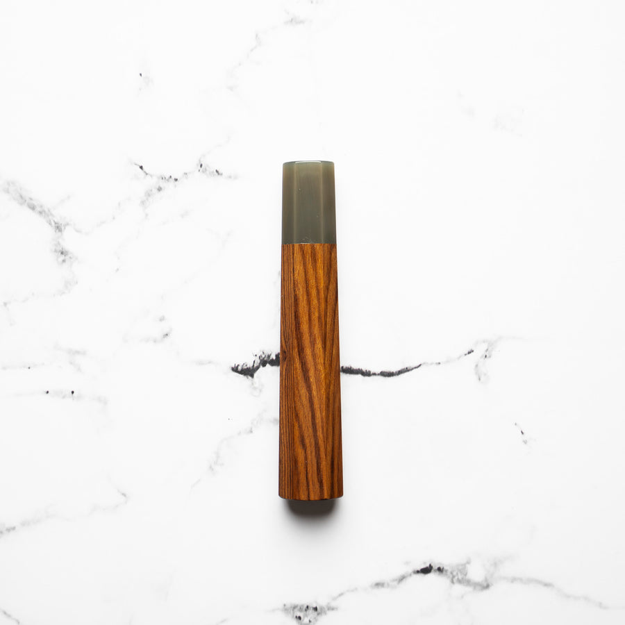 Quince & Blonde Octagon Handle - Gyuto 210 - blade detail