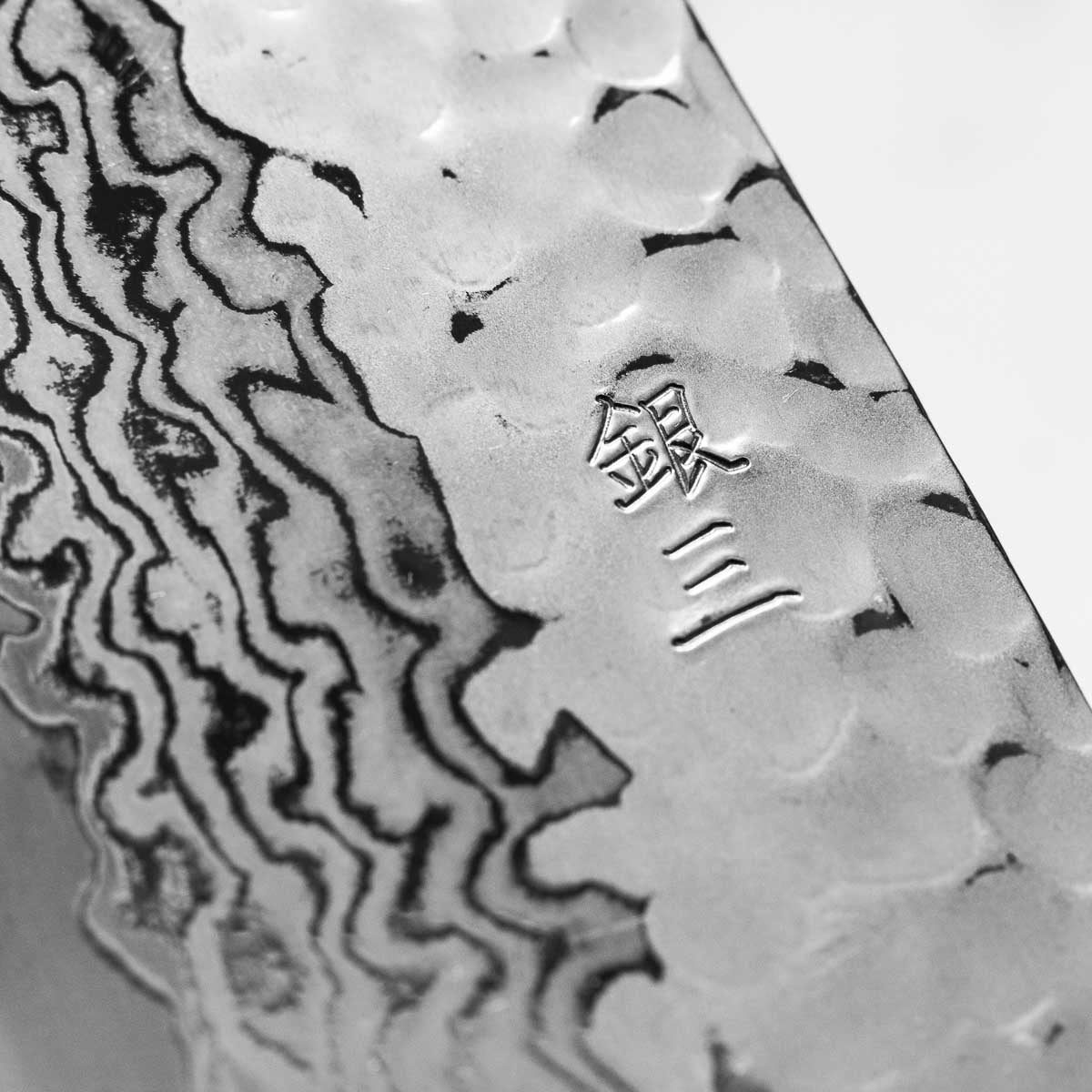 Tsunehisa Ginsan Geppaku Santoku 165mm - Black Oak