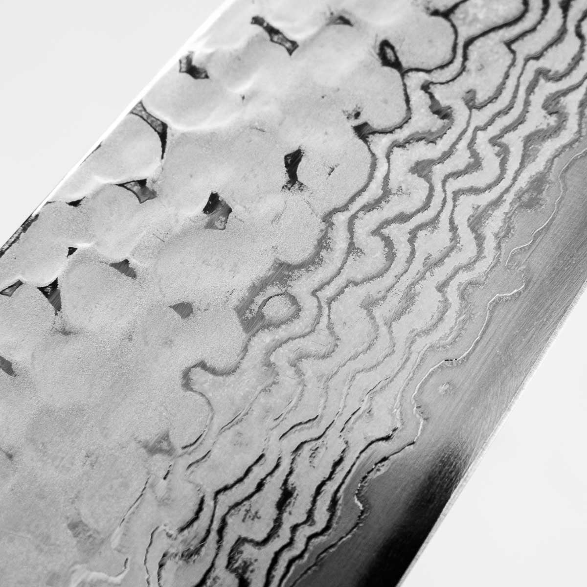 Tsunehisa Ginsan Geppaku Santoku 165mm - Black Oak