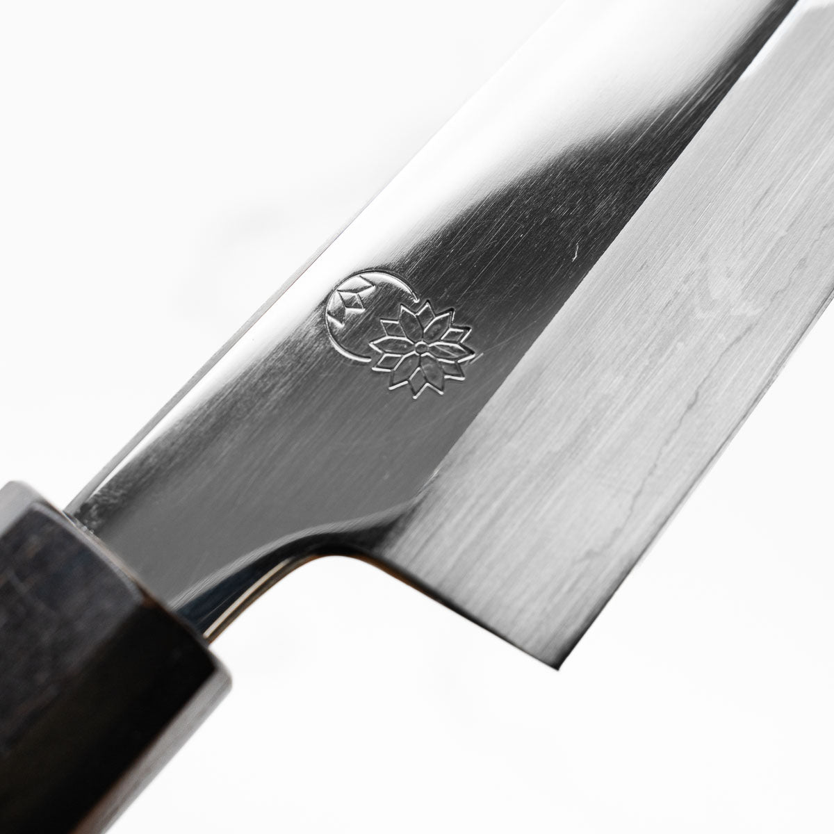 Sakai Kikumori "Choyo" Ginsan Petty 150mm - Ebony Turqiouse