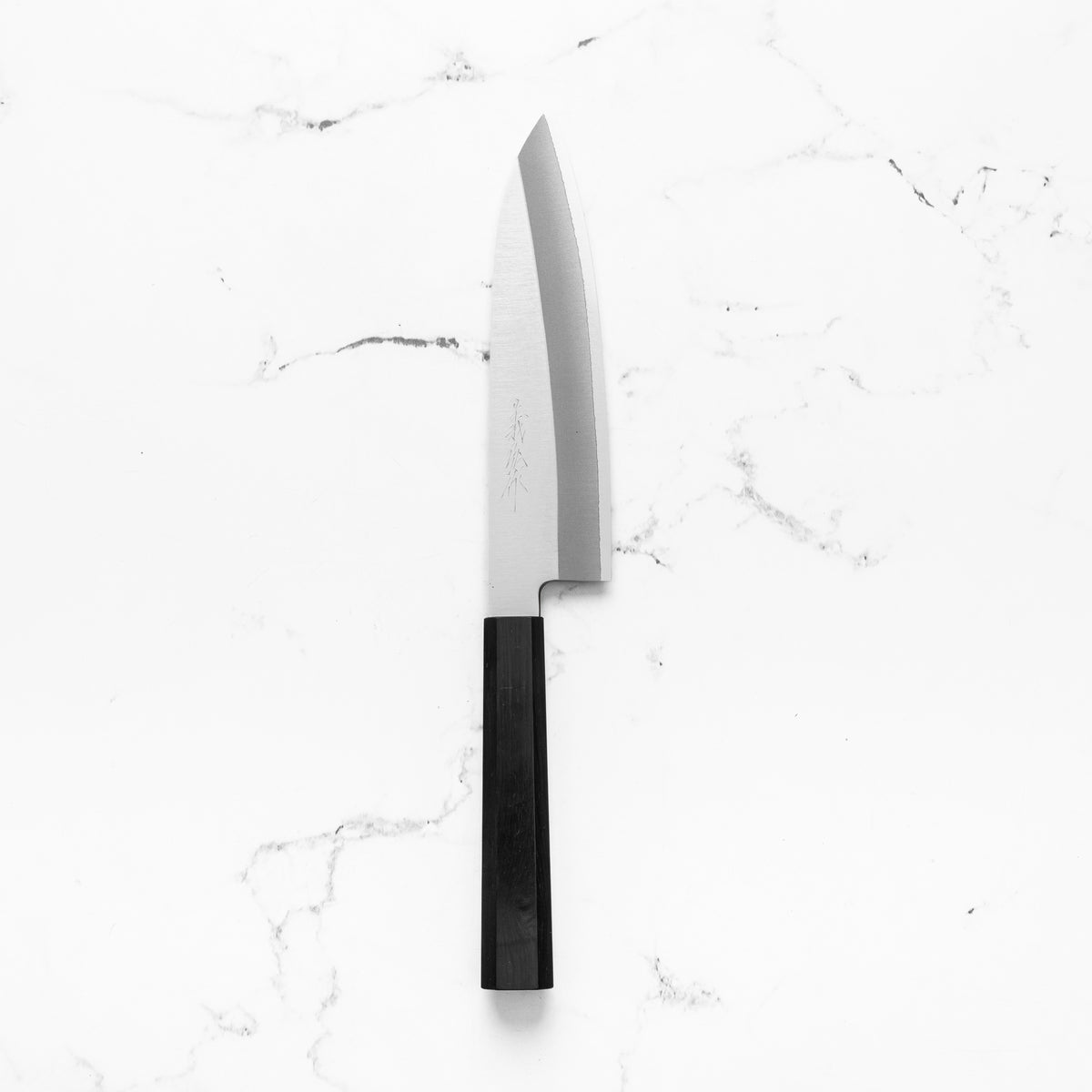 Yoshihiro HAP40 Santoku 180mm - Mono Ebony