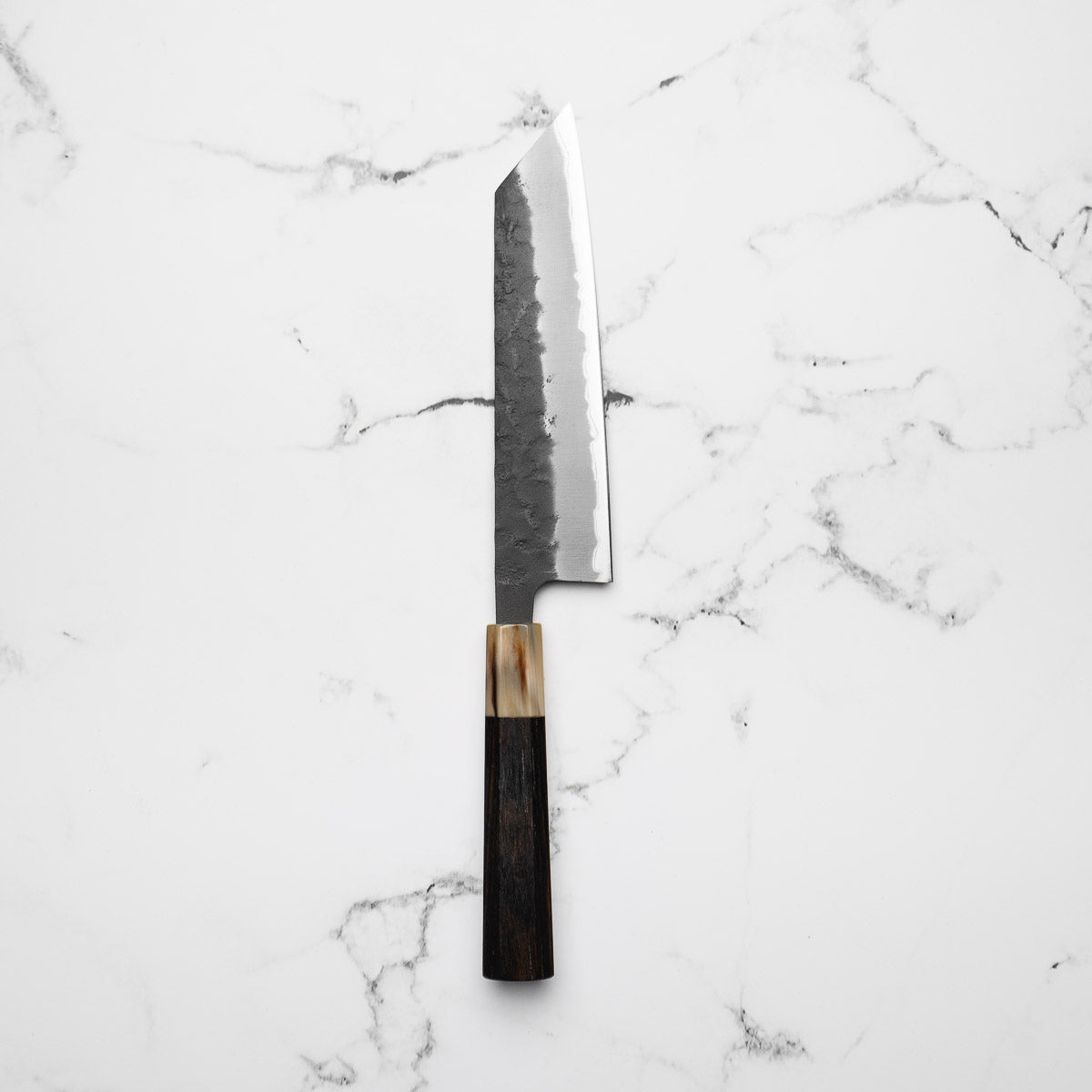 Tsunehisa Kurouchi Blue Super Nashiji Bunka 165mm - Ebony & Blonde