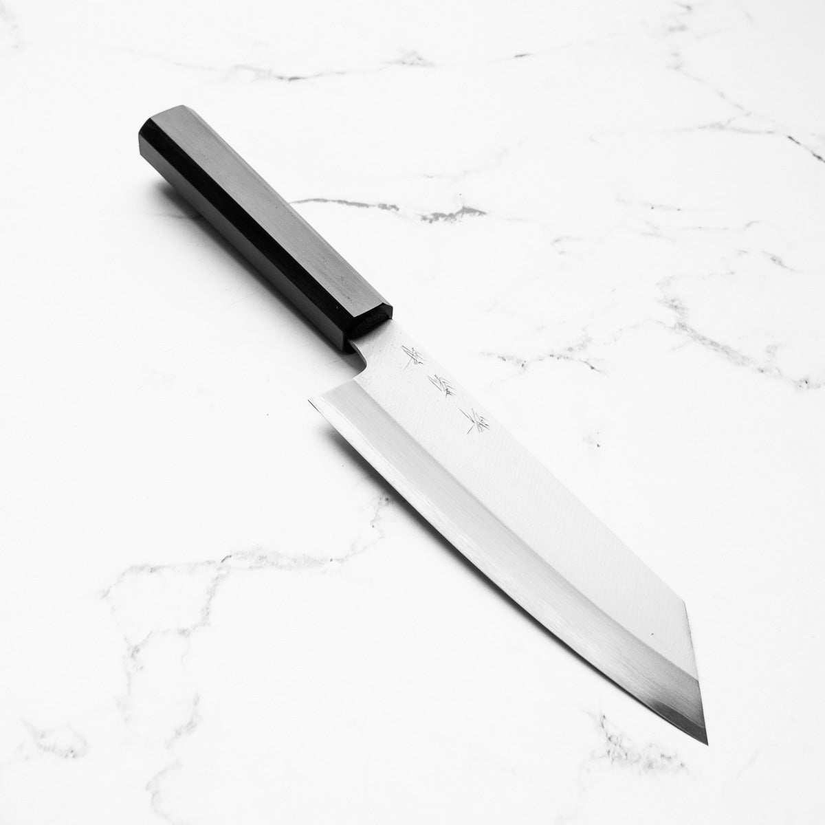 Sakai Kikumori QAS Blue Super Bunka 180mm - Mono Ebony – Chefs