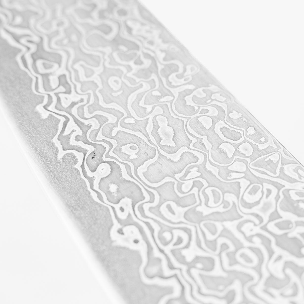 Hatsukokoro Hikari SLD Damascus Kurozome Petty 130mm - Ebony
