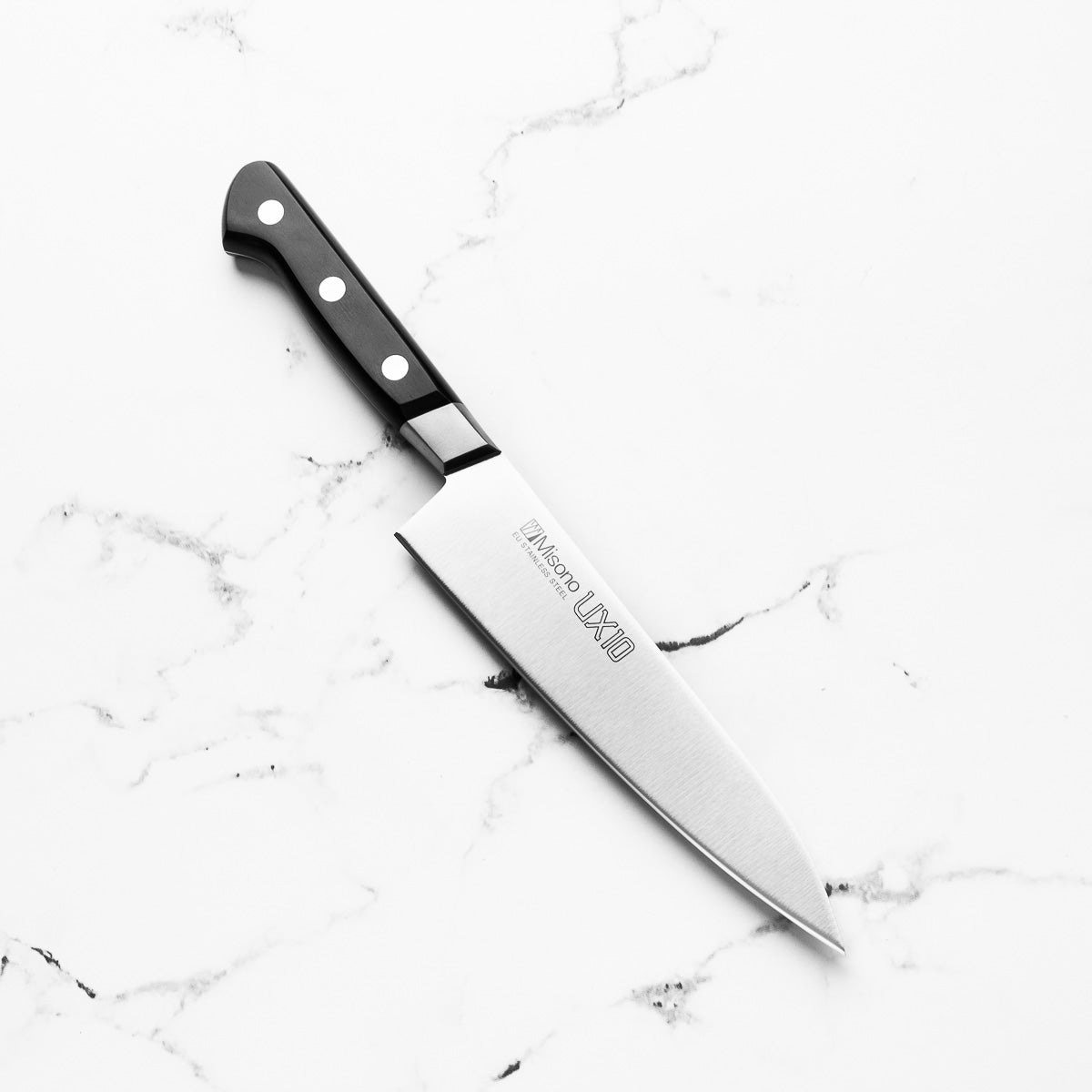 Misono 711 UX10 Stainless Gyuto 180mm – Chefs Edge - Handmade