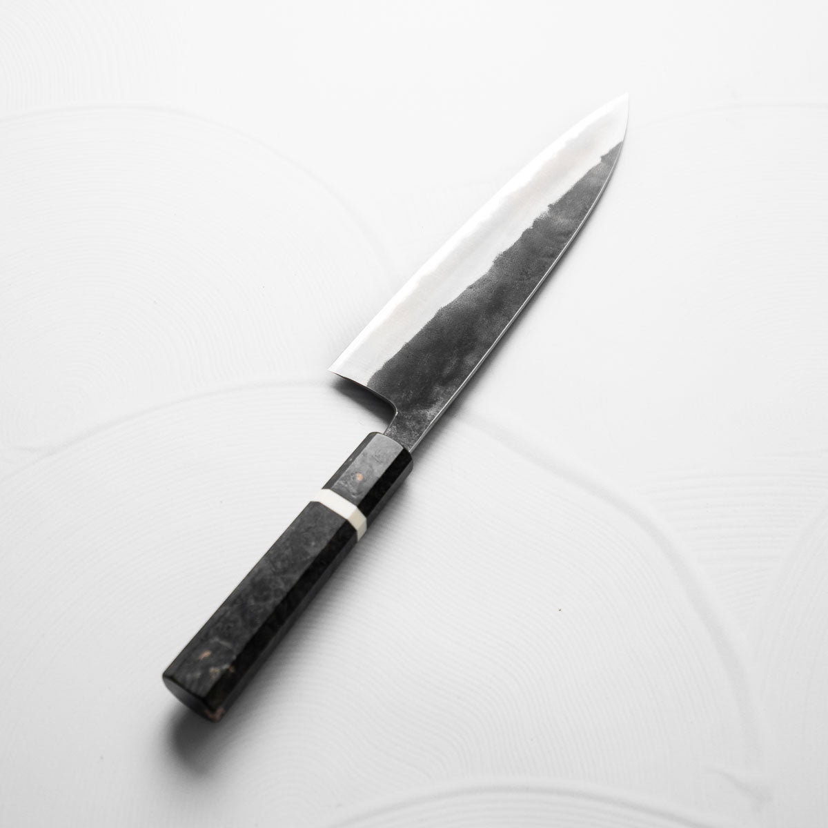 Hatsukokoro Kurokaze White 2 Stainless Clad Gyuto 210mm - Maple