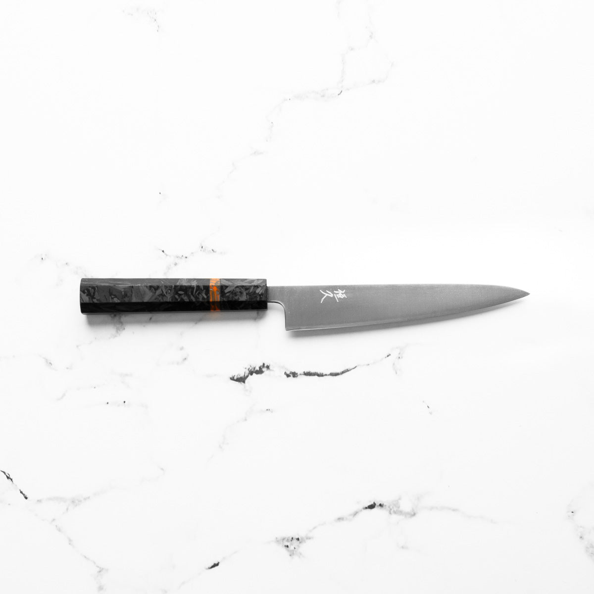 Tsunehisa Migaki Blue Super Petty 135mm - Carbon Fibre