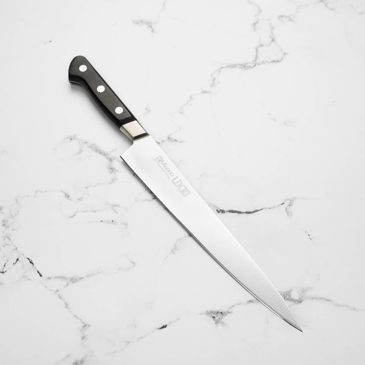 Misono 721 UX10 Stainless Sujihiki 240mm – Chefs Edge - Handmade