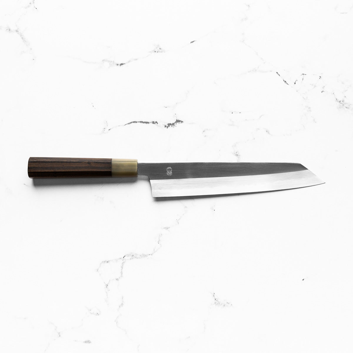 Sakai Kikumori "Choyo" Blue 1 Kiritsuke Gyuto 240mm - Persimmon