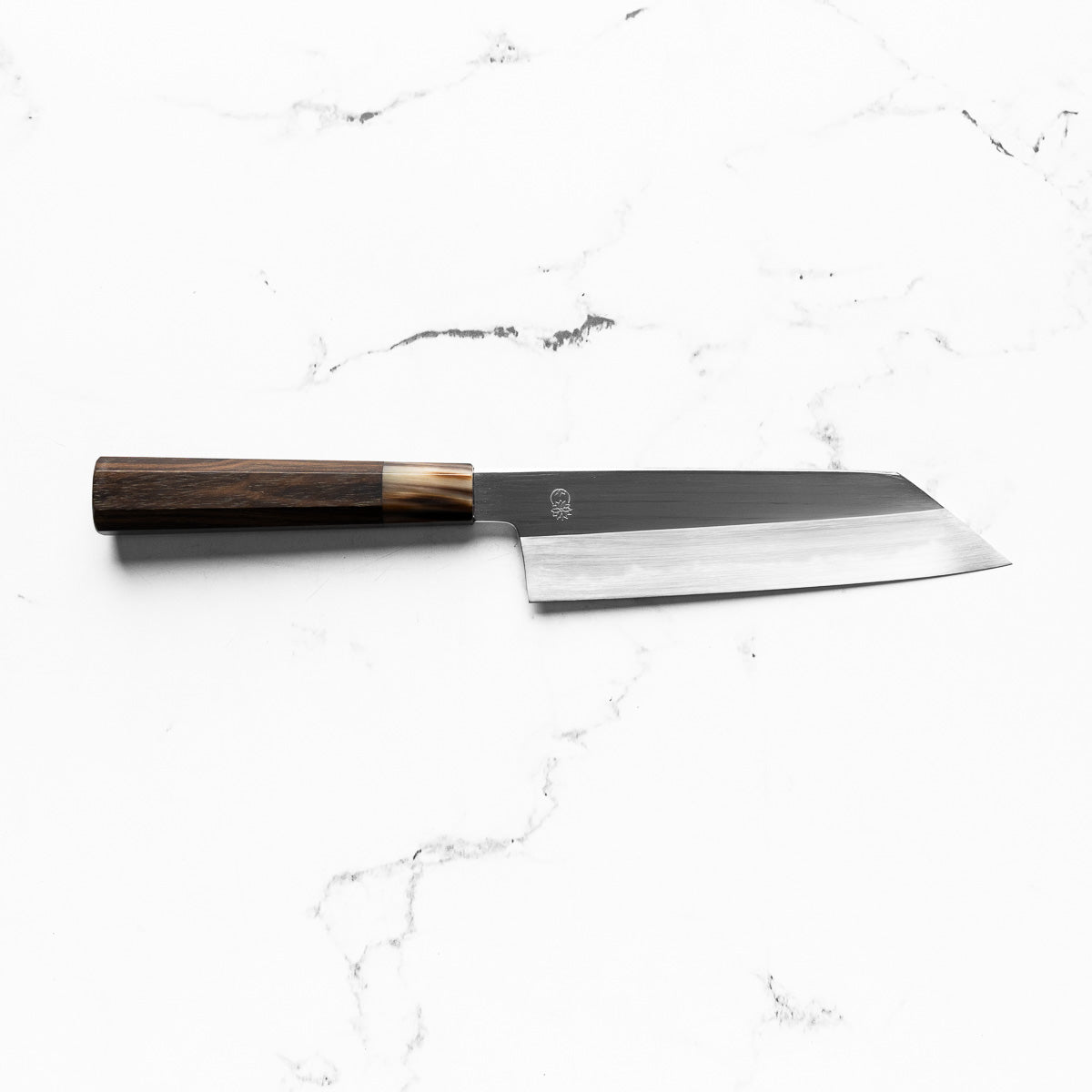 Sakai Kikumori "Choyo" Blue 1 Bunka 180mm - Persimmon