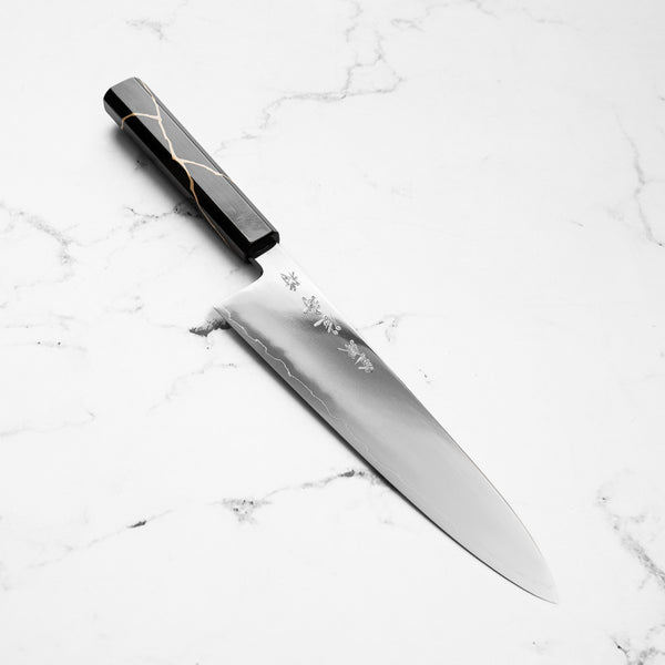 Nakagawa x Shimizu Ginsan Kasumi Gyuto 240mm (Touroku Sakai)