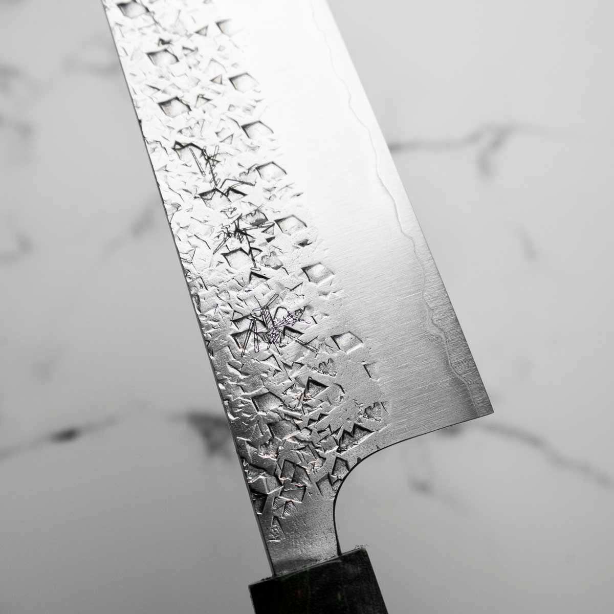 Yu Kurosaki Shizuku SG2 Santoku 165mm - Dark Maple