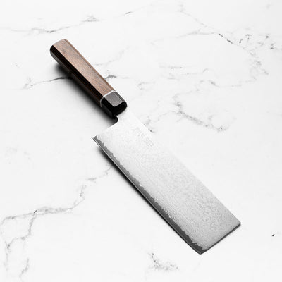 Senzo Black VG10 Damascus Nakiri 170mm