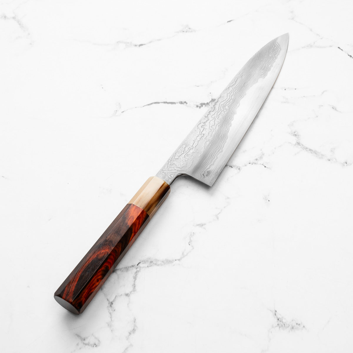 Masuda Migaki Gyuto 220mm - Siamese Rosewood & Blonde