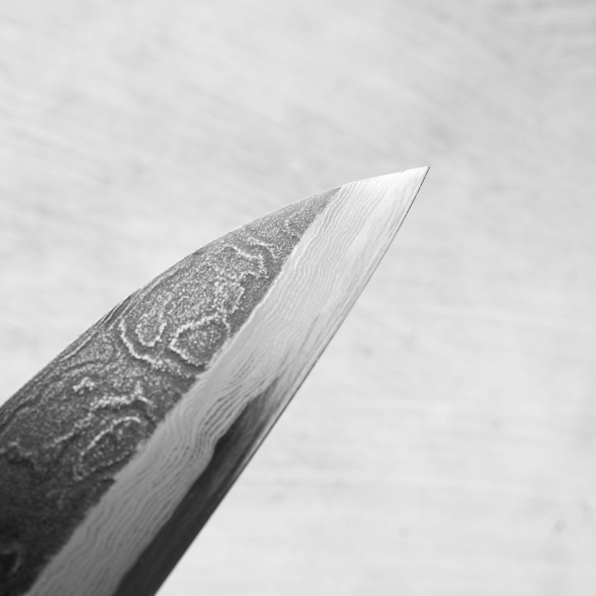 Tsukasa Hinoura Kitaeji White 2 Damascus Gyuto 240mm