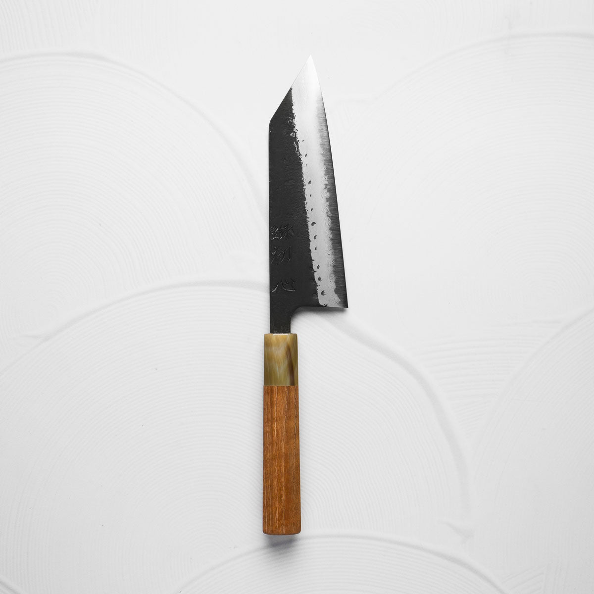 Hatsukokoro Shinkiro Blue Super Damascus Kurouchi Bunka 165 - Double Blonde