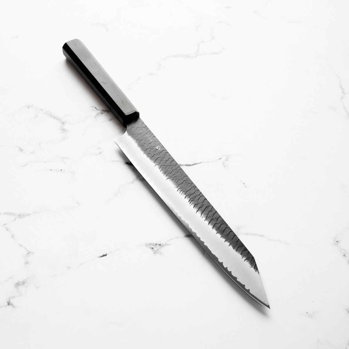 Nigara Hamono SG2 Kurouchi Tsuchime Kiritsuke Sujihiki 255mm