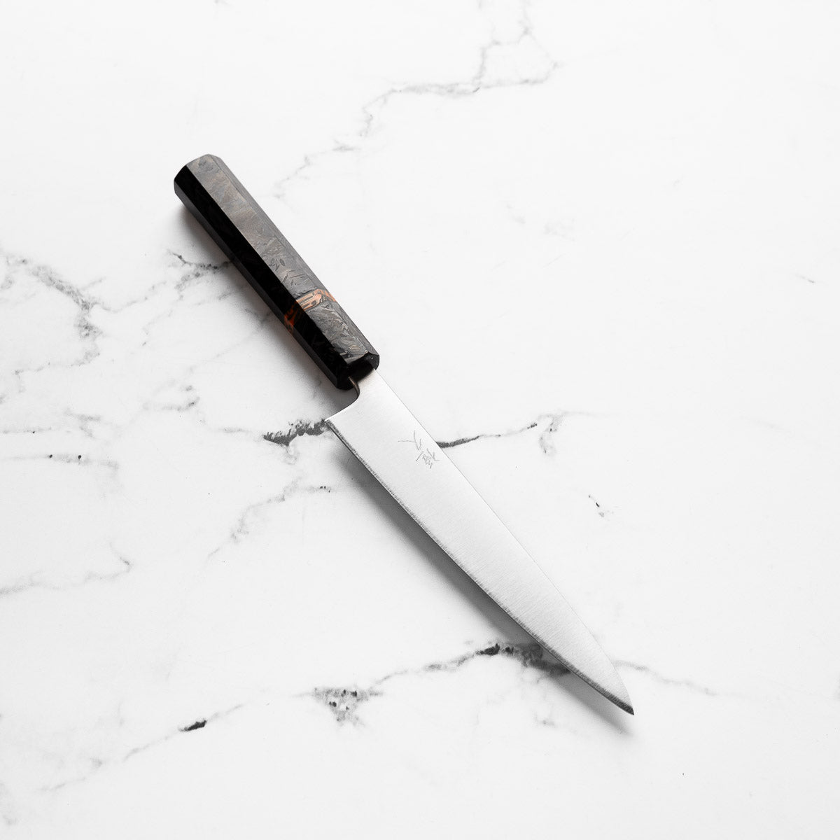 Tsunehisa Migaki Blue Super Petty 135mm - Carbon Fibre