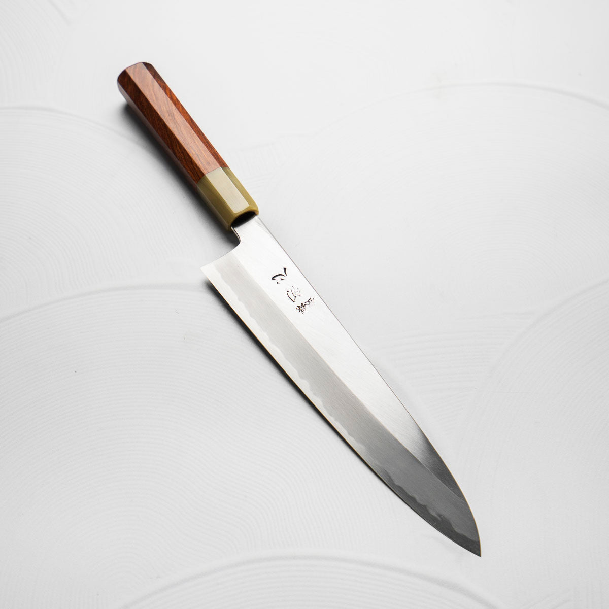 Nakagawa (Hatsukokoro) Blue 1 Migaki Gyuto 240mm – Chefs Edge