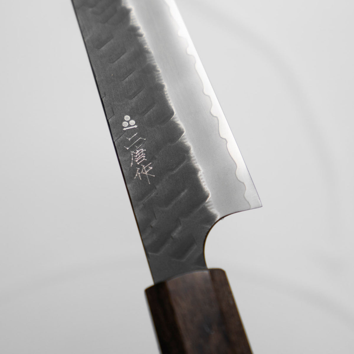 Nigara Hamono SG2 Kurouchi Tsuchime Kiritsuke Petty 150mm - Ebony
