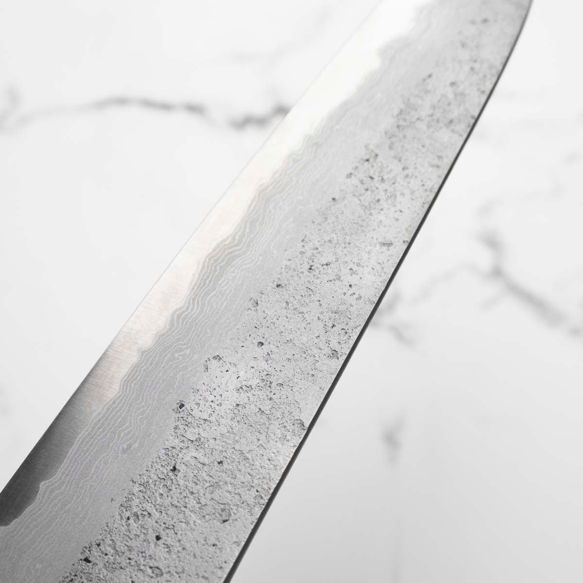 Hatsukokoro Ryusui Blue 2 Damascus Gyuto 240mm - Ebony