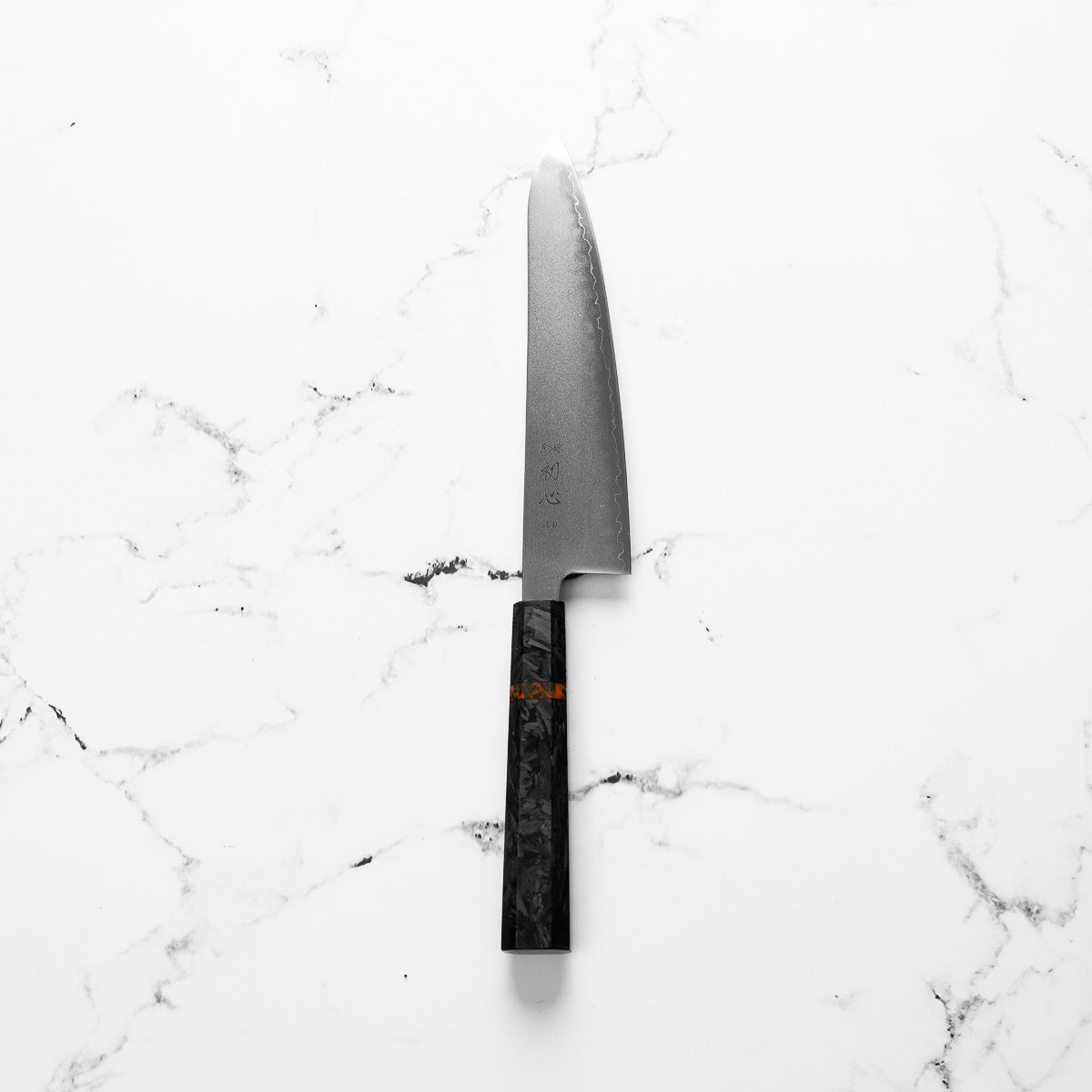 Hatsukokoro Hikari SLD 3 Layer Gyuto 195mm - Carbon Fibre