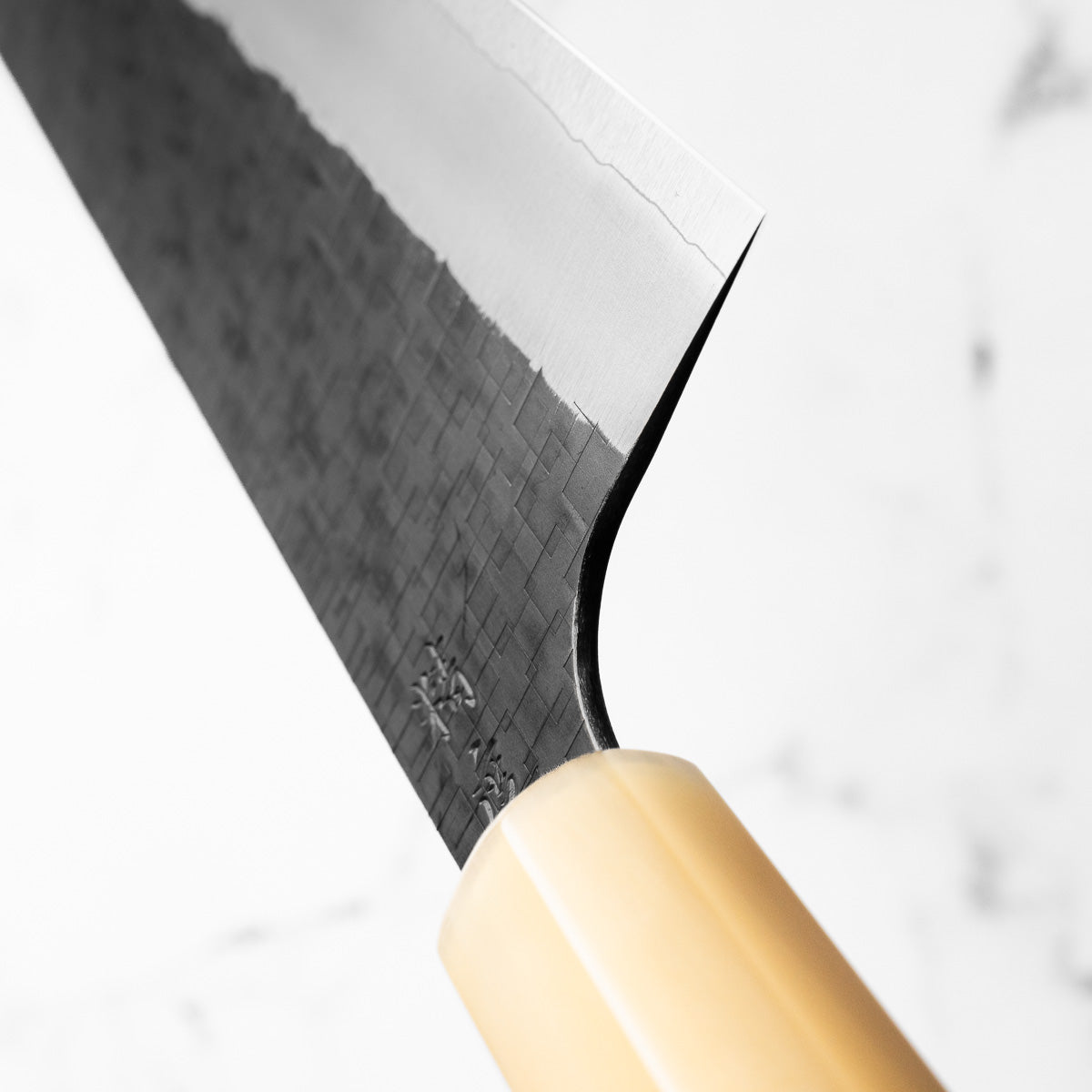 Seido "Aomori" Ginsan Tsuchime Gyuto 240mm - Siamese Rosewood