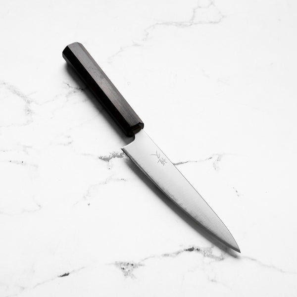 Tsunehisa Blue Super Migaki Petty 135mm - Ebony