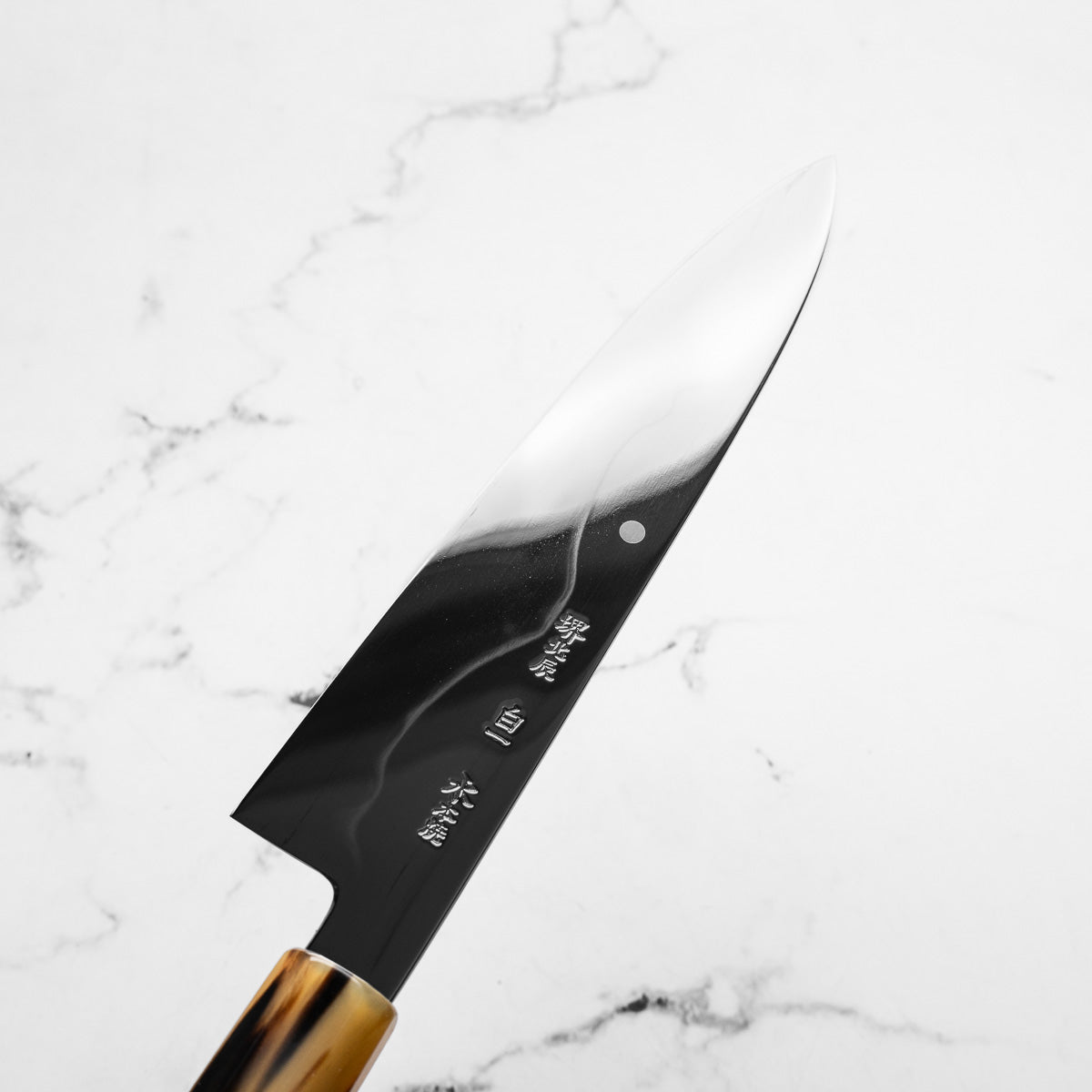 Yoshikazu Ikeda White 1 Mirror Finished Honyaki Gyuto 210mm