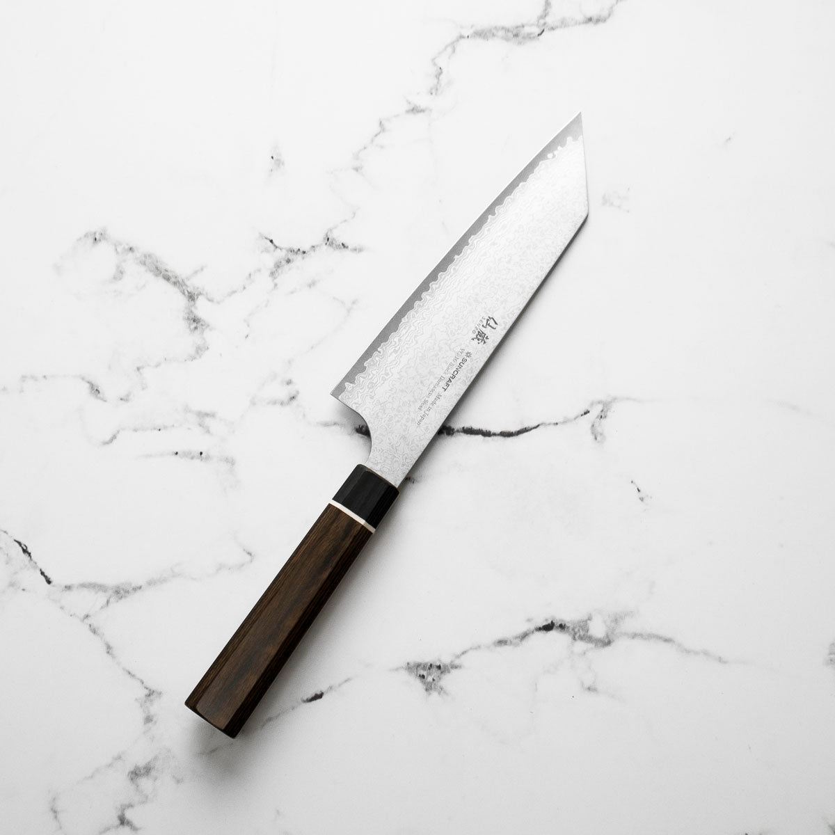 Senzo Black VG10 Damascus Bunka 165mm