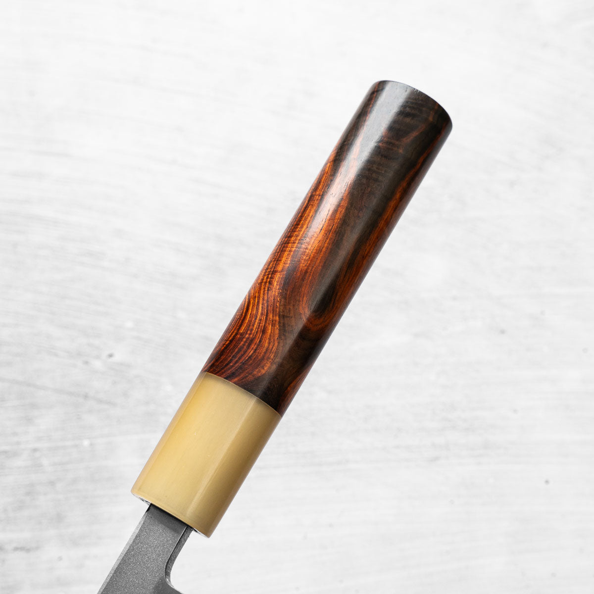 Masamoto Sohonten Blue 2 Deba 150mm - Siamese Rosewood & Blonde
