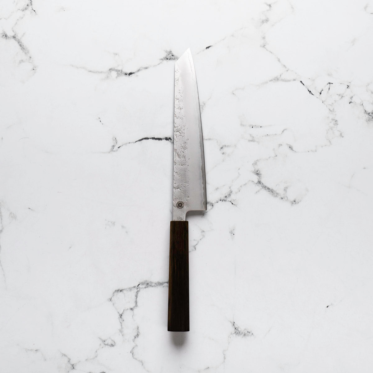 Hajimaru Ginsan Nashiji Kiritsuke Gyuto 205mm - Mono Bubinga