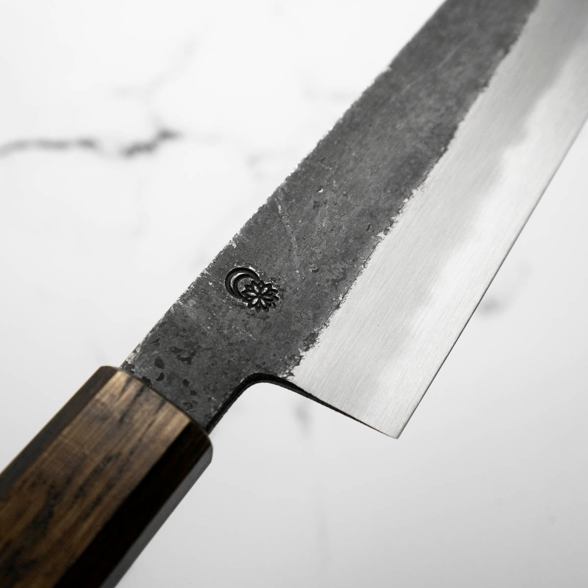 Sakai Kikumori "Kikuzuki Kuro" Bunka 180mm