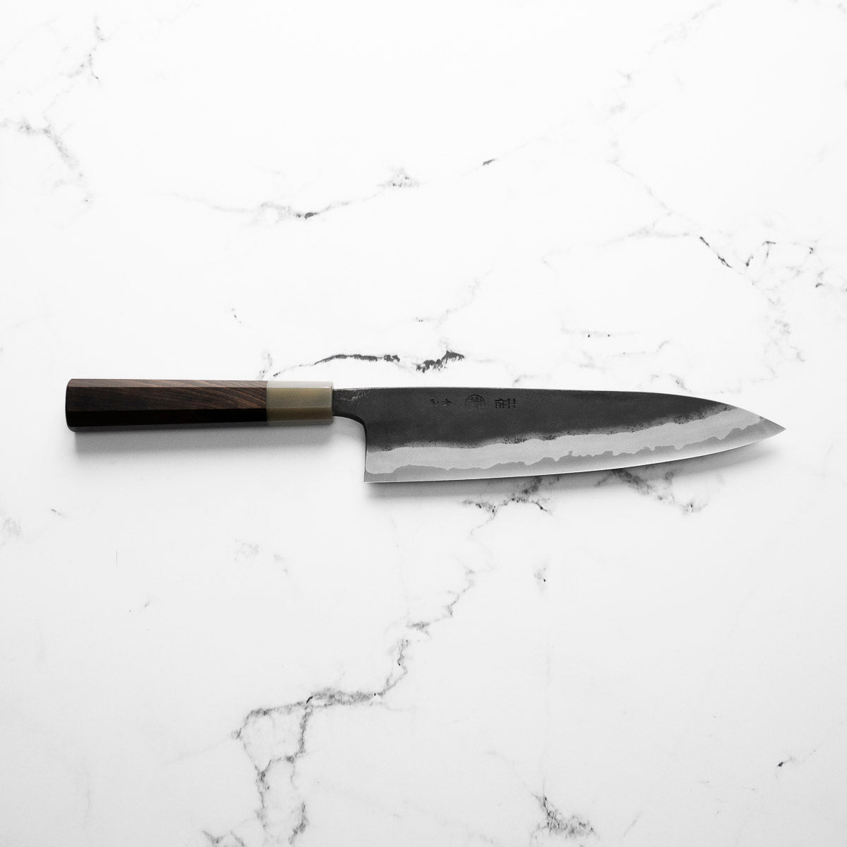 Kyohei Shindo Blue 2 Gyuto 210mm - Ebony & Blonde