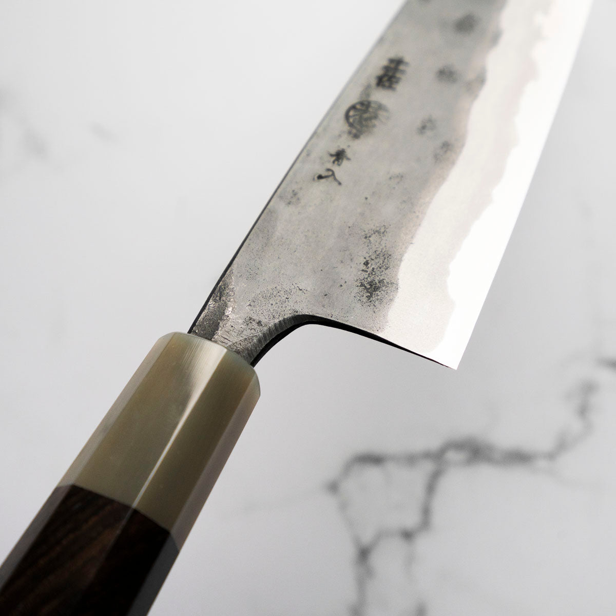 Kyohei Shindo Blue 2 Gyuto 210mm - Ebony & Blonde