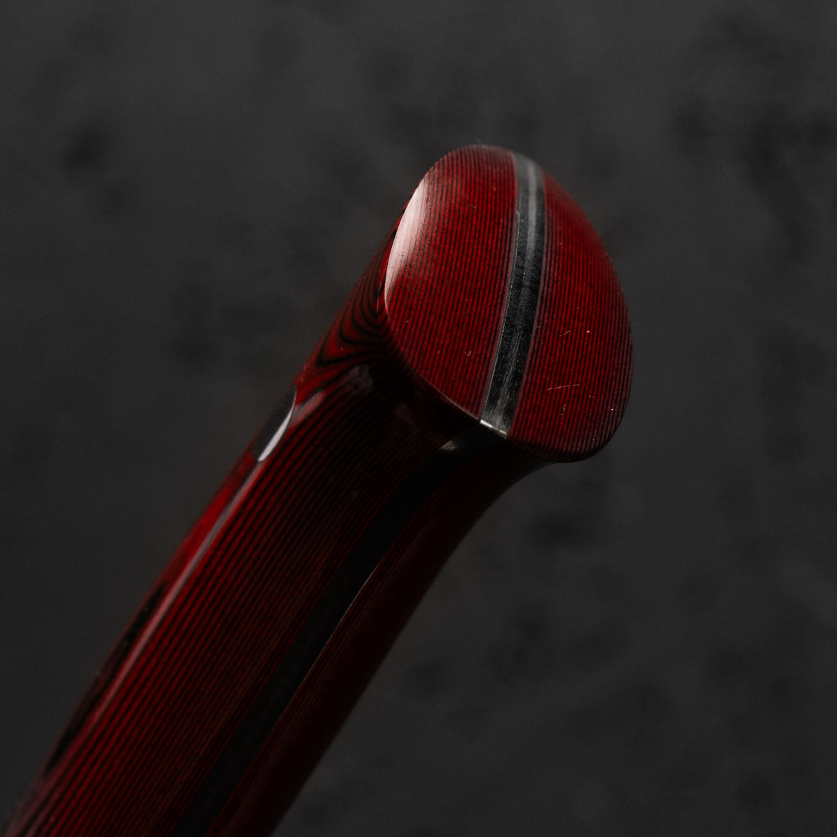 Takeshi Saji VG10 Forged Tsuchime Bunka - Red Weave