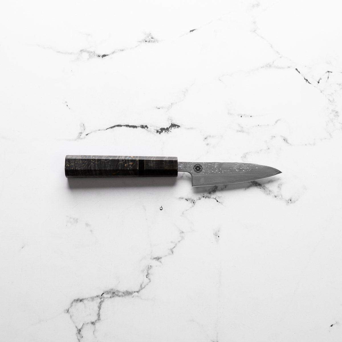 Hajimaru Migaki Nashiji Petty 90mm - angled view